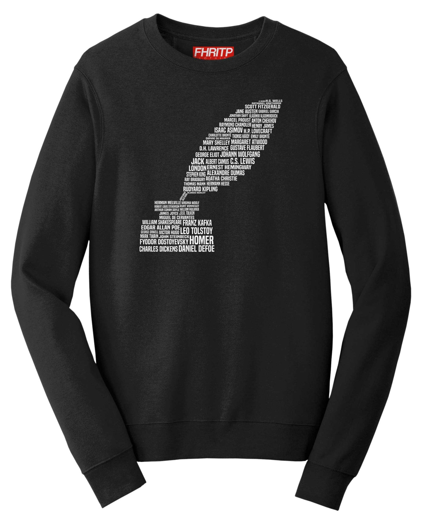 Literature Legends Novelist Writer Author Novel Book Tribute Sweatshirt