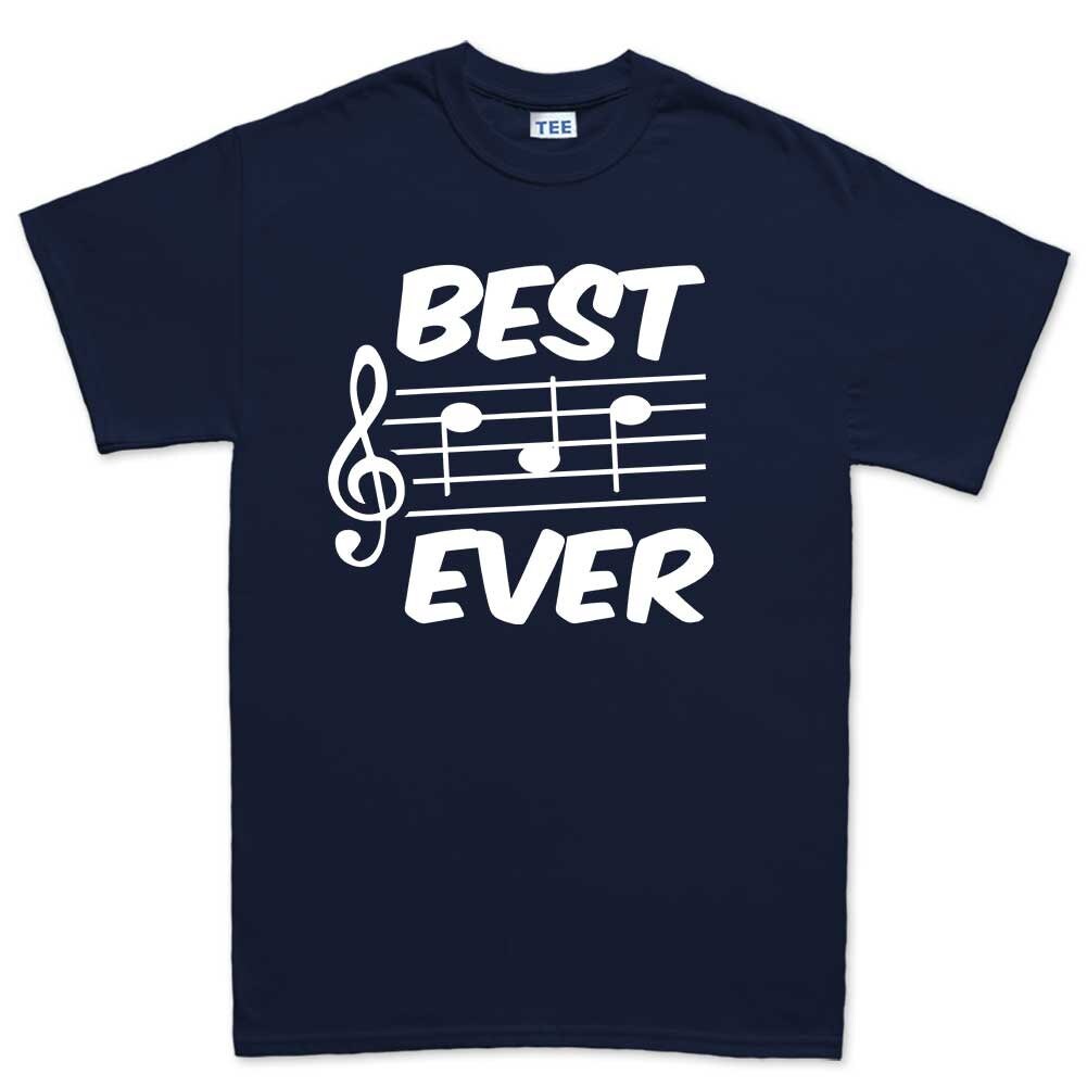 Mens Best Dad Ever Music Daddy Father Musician Gift T shirt Tee Top T-shirt