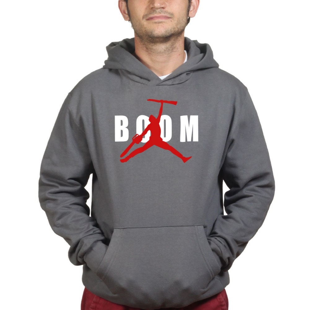 Air BOOM Army of Darkness Horror Classic Movie Jordan's Hoodie