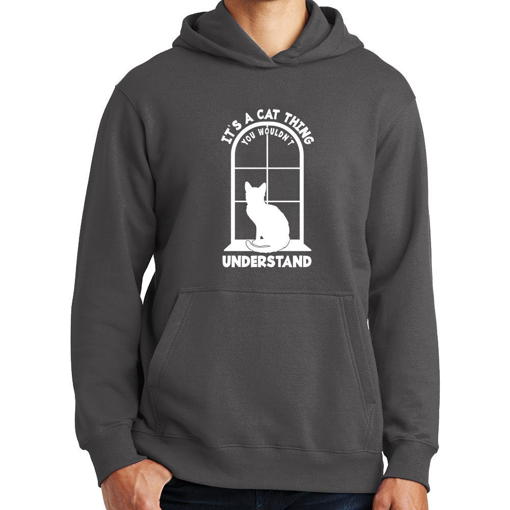It's A Cat Thing - Sitting On A Windowsill Hoodie