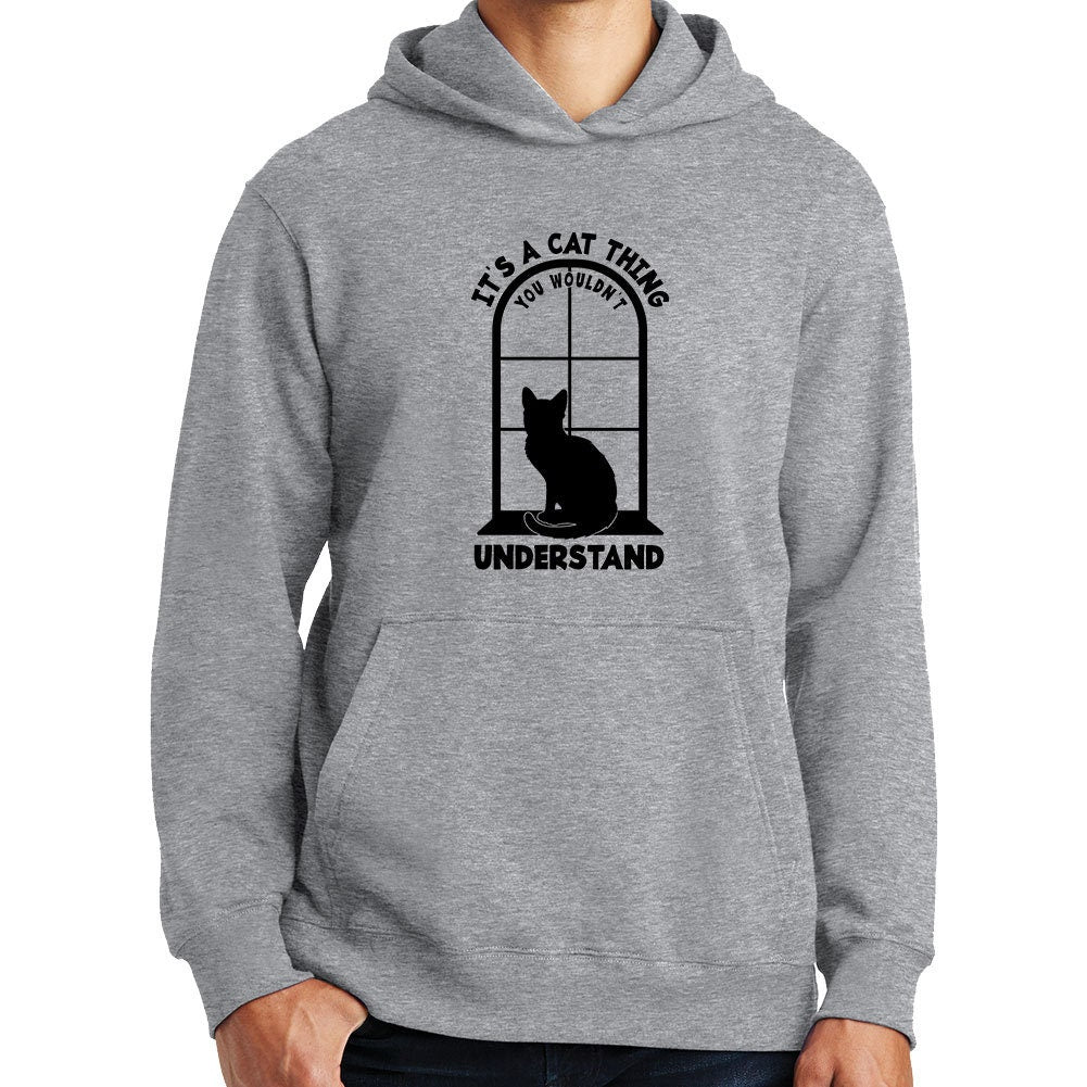 It's A Cat Thing - Sitting On A Windowsill Hoodie