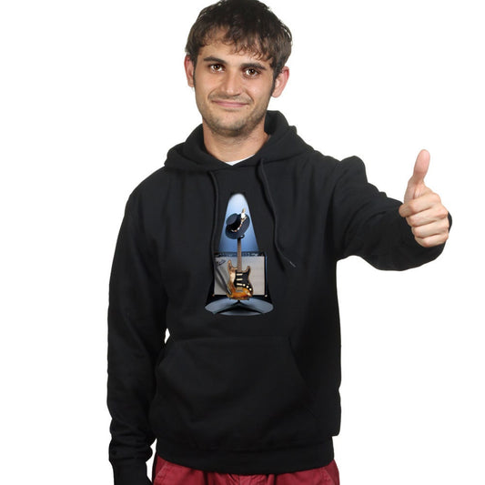 Stevie Ray Texas Floodlights 1959 American Standard SRV Guitar Number One Blue Music Tribute Sweater Sweatshirt Hoodie Hoody