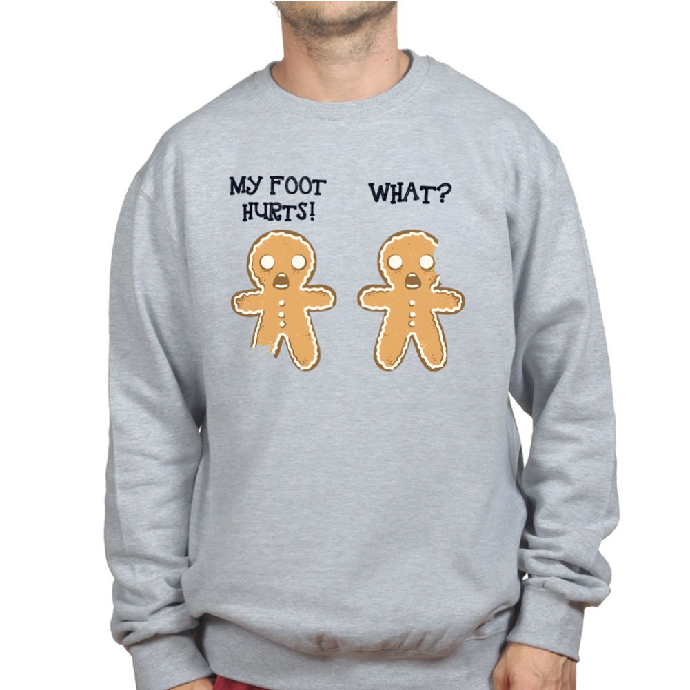 Gingerbread Men Funny Christmas Xmas Gift Present New Sweatshirt