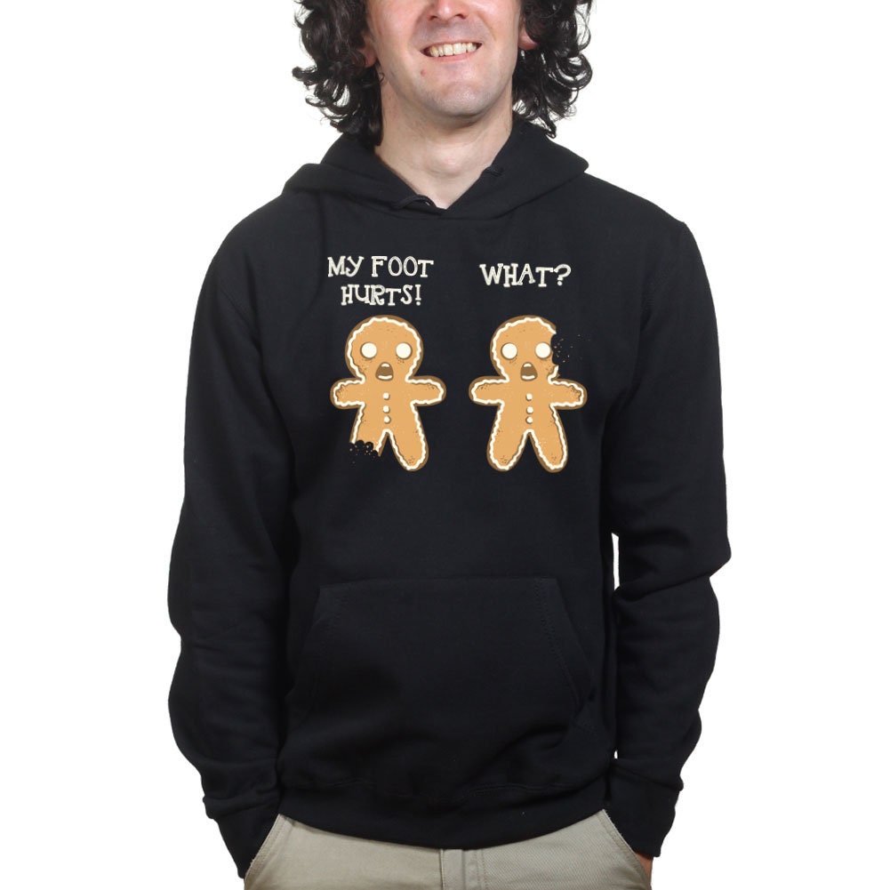 Gingerbread Men Funny Christmas Xmas Gift Present New Hoodie