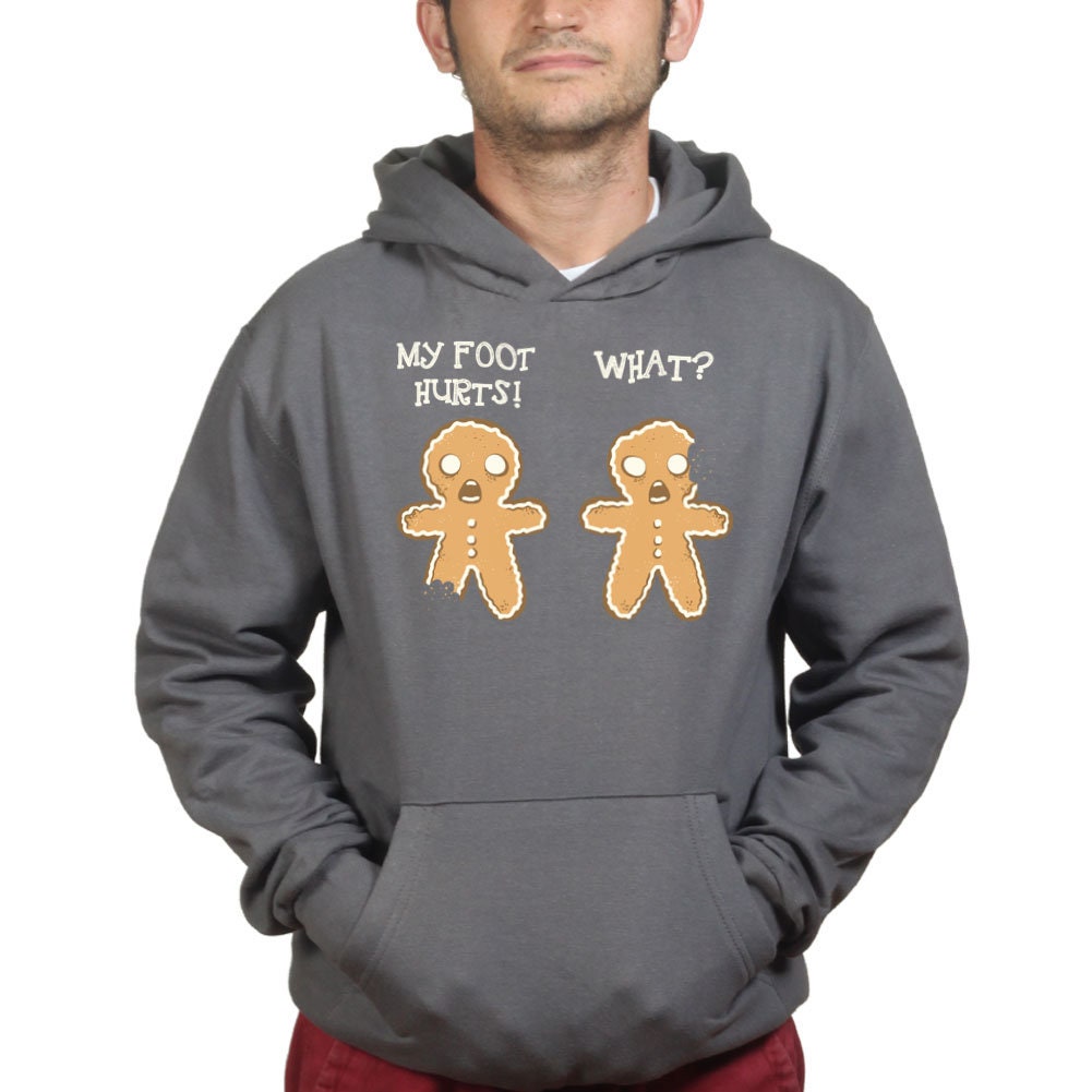 Gingerbread Men Funny Christmas Xmas Gift Present New Hoodie