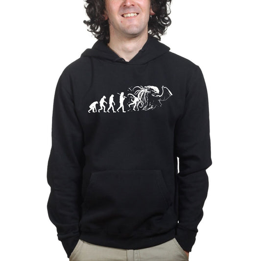 Evolution of Cthulhu Funny Parody Hoodie