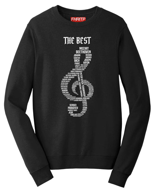 Composer Legends Classical Music Opera Concerto Symphony Tribute Sweatshirt