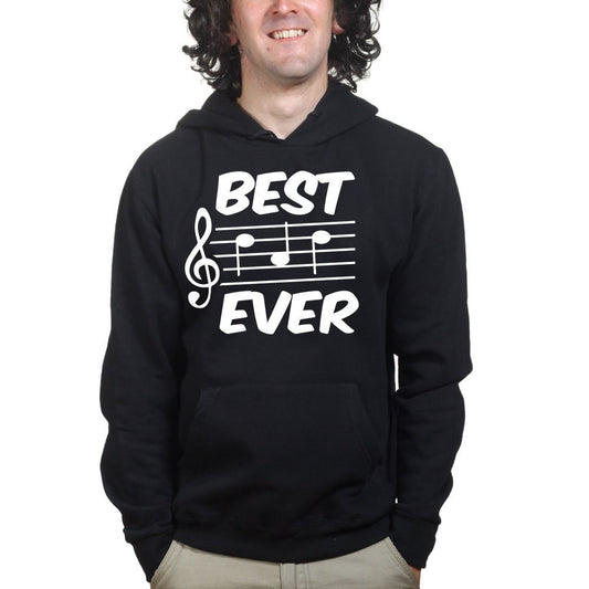 Best Dad Ever Music Daddy Father Musician Gift Hoodie