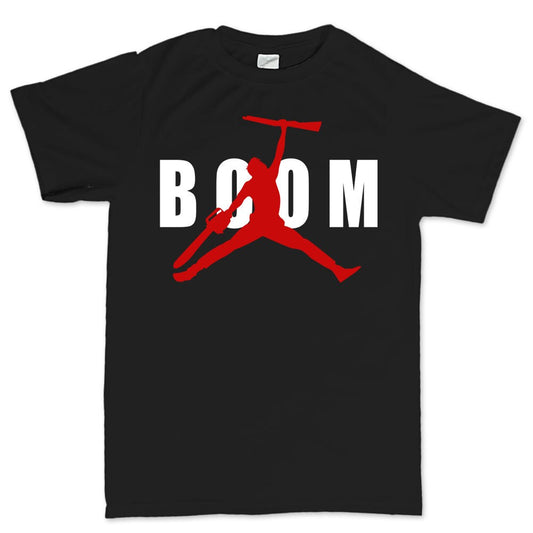 Mens Air BOOM Army of Darkness Horror Classic Movie Jordan's T shirt Tee Top T-shirt