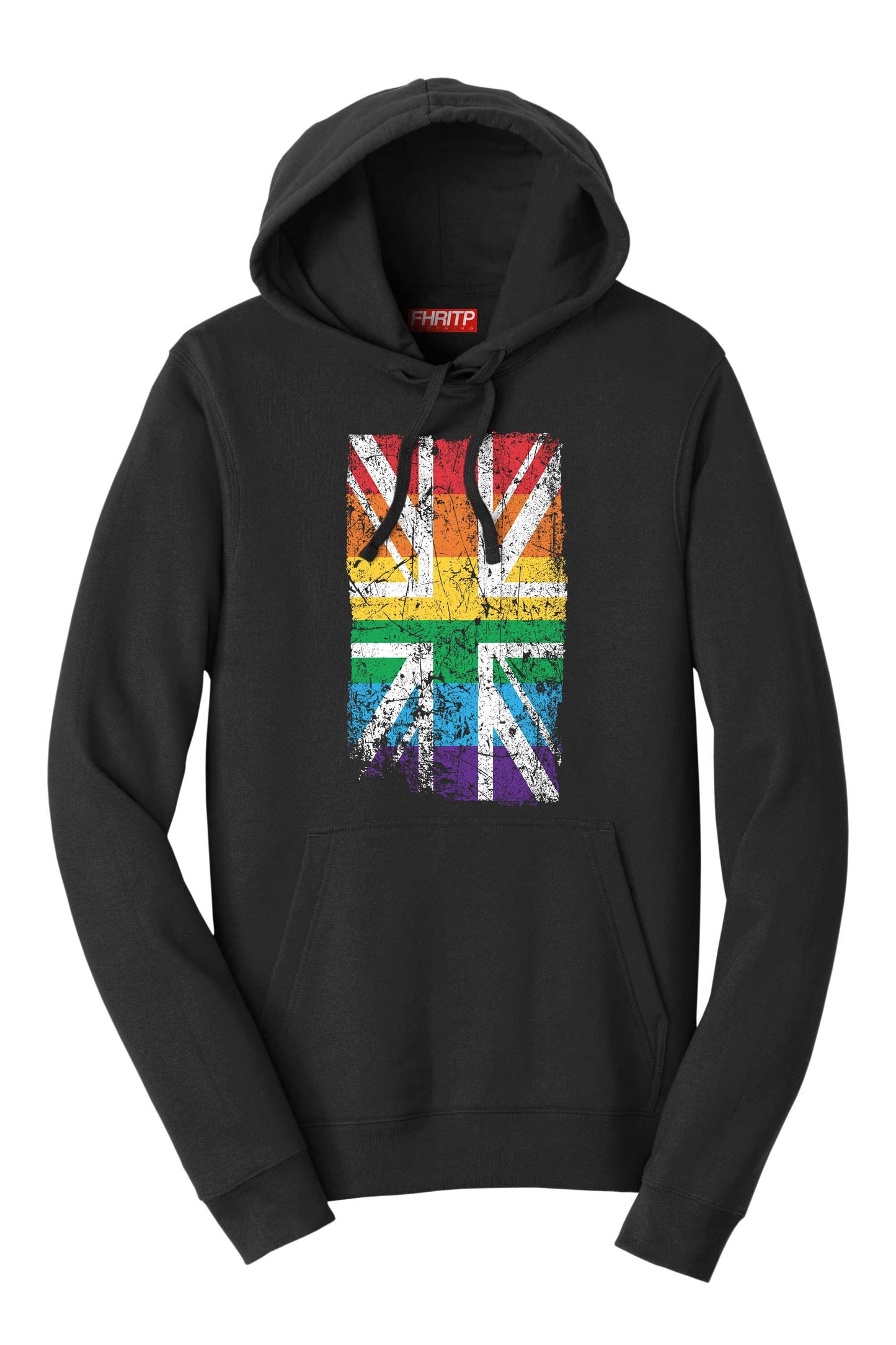 Great Britain UK Union Jack Pride Flag LGBT Rights Hoodie