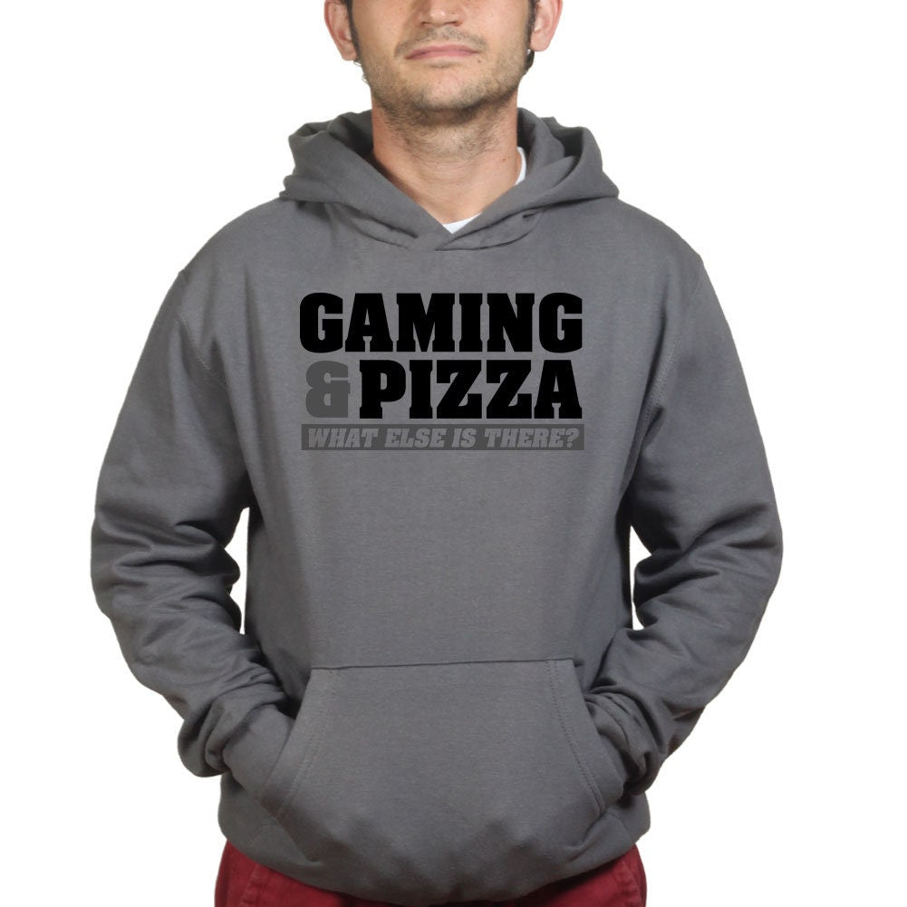 Gaming and Pizza Gamer Video Game Funny Hoodie