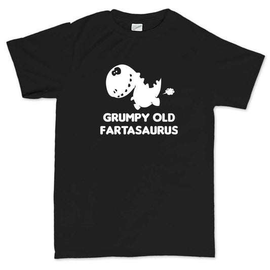 Mens Grumpy Old Fartasaurus Dino Fart Funny Mens T shirt Tee Top T-shirt