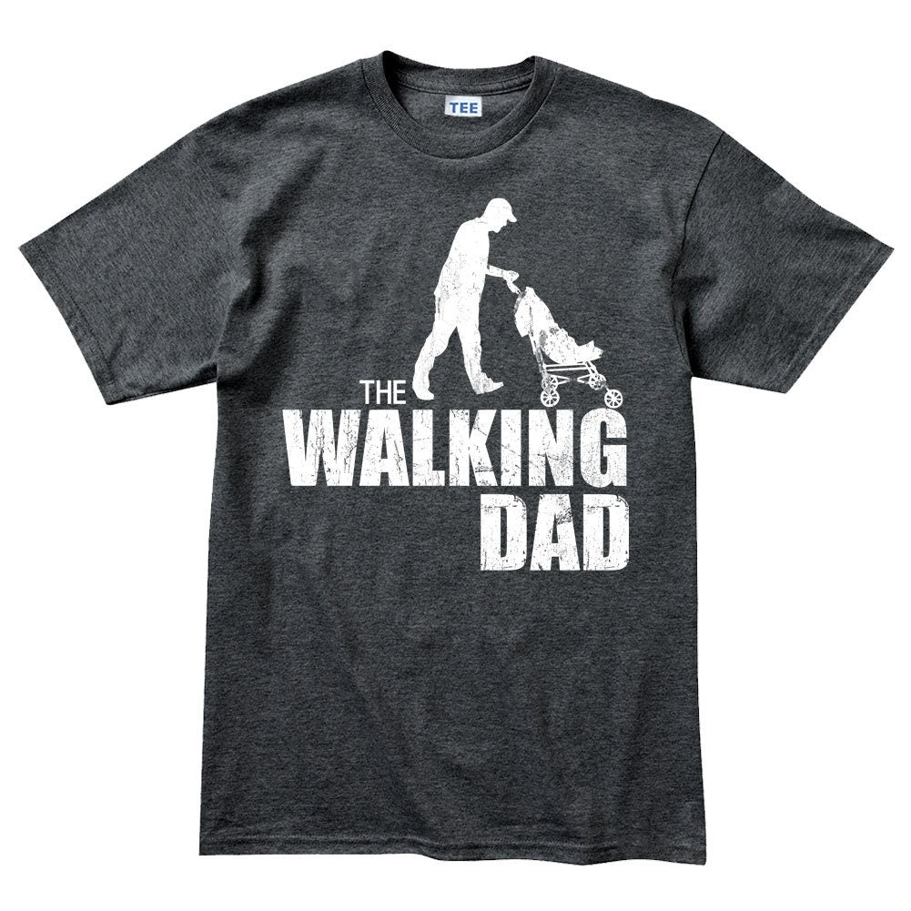 Mens The Walking Dad Dead Funny T shirt Tee Top T-shirt