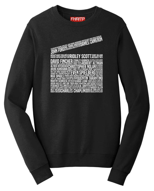 Movie Film Director Legends Clapperboard Tribute Sweatshirt