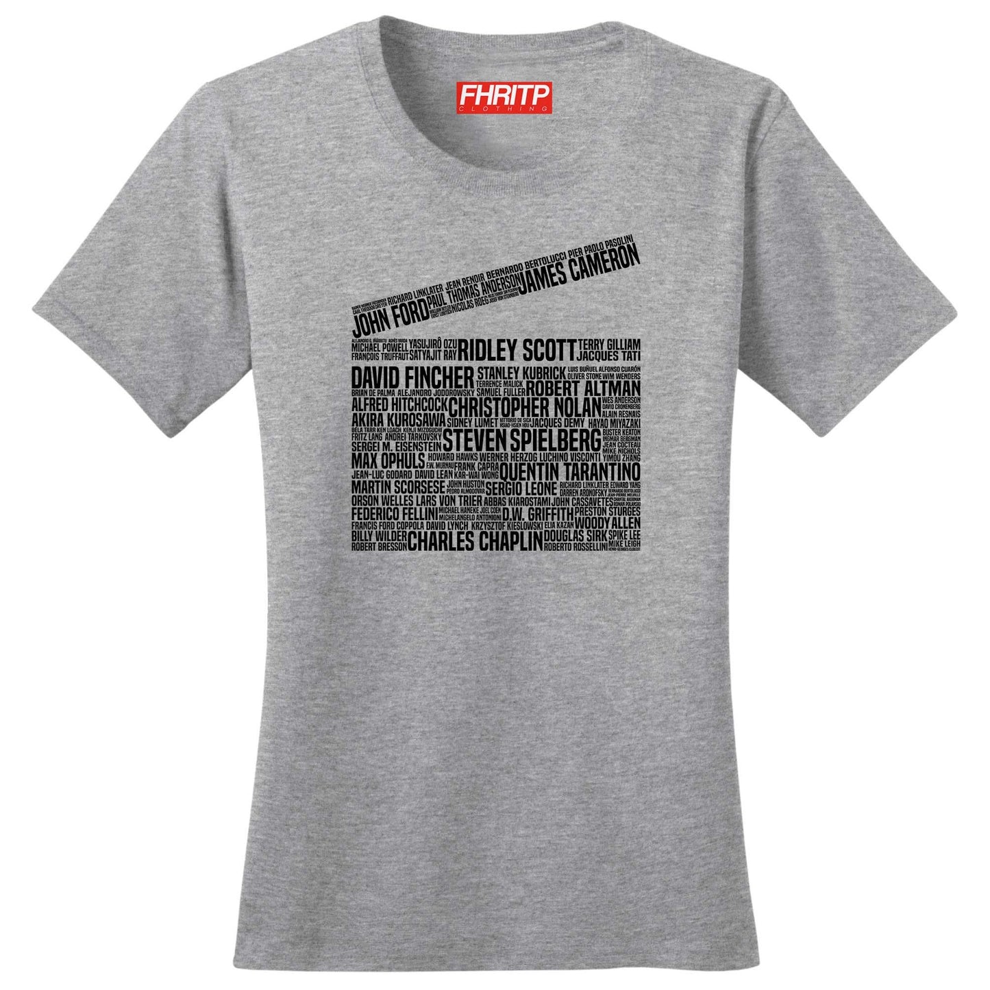 Ladies Movie Film Director Legends Clapperboard Tribute T shirt Tee Top T-shirt