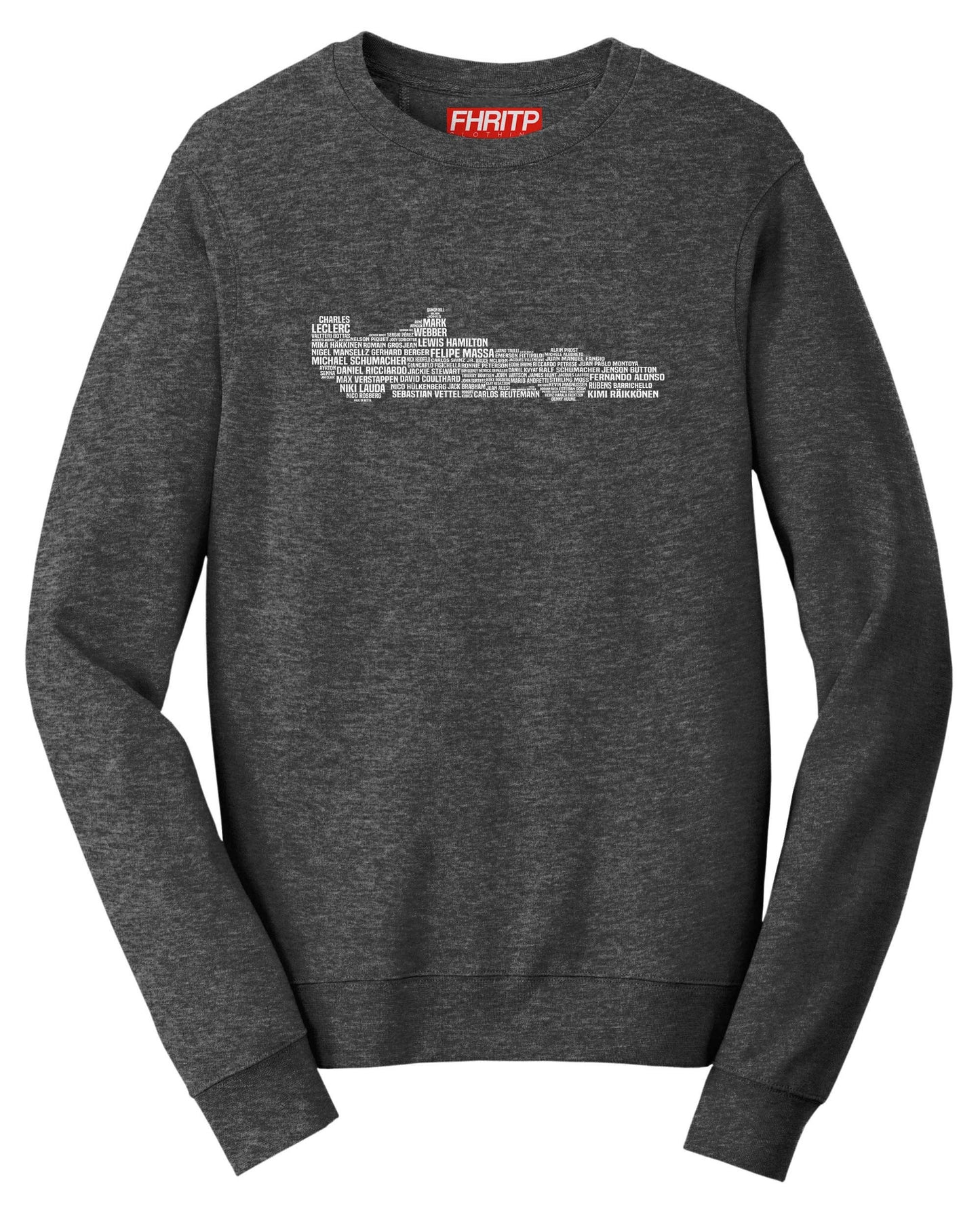 Racing Car Driver Legends Tribute Sweatshirt