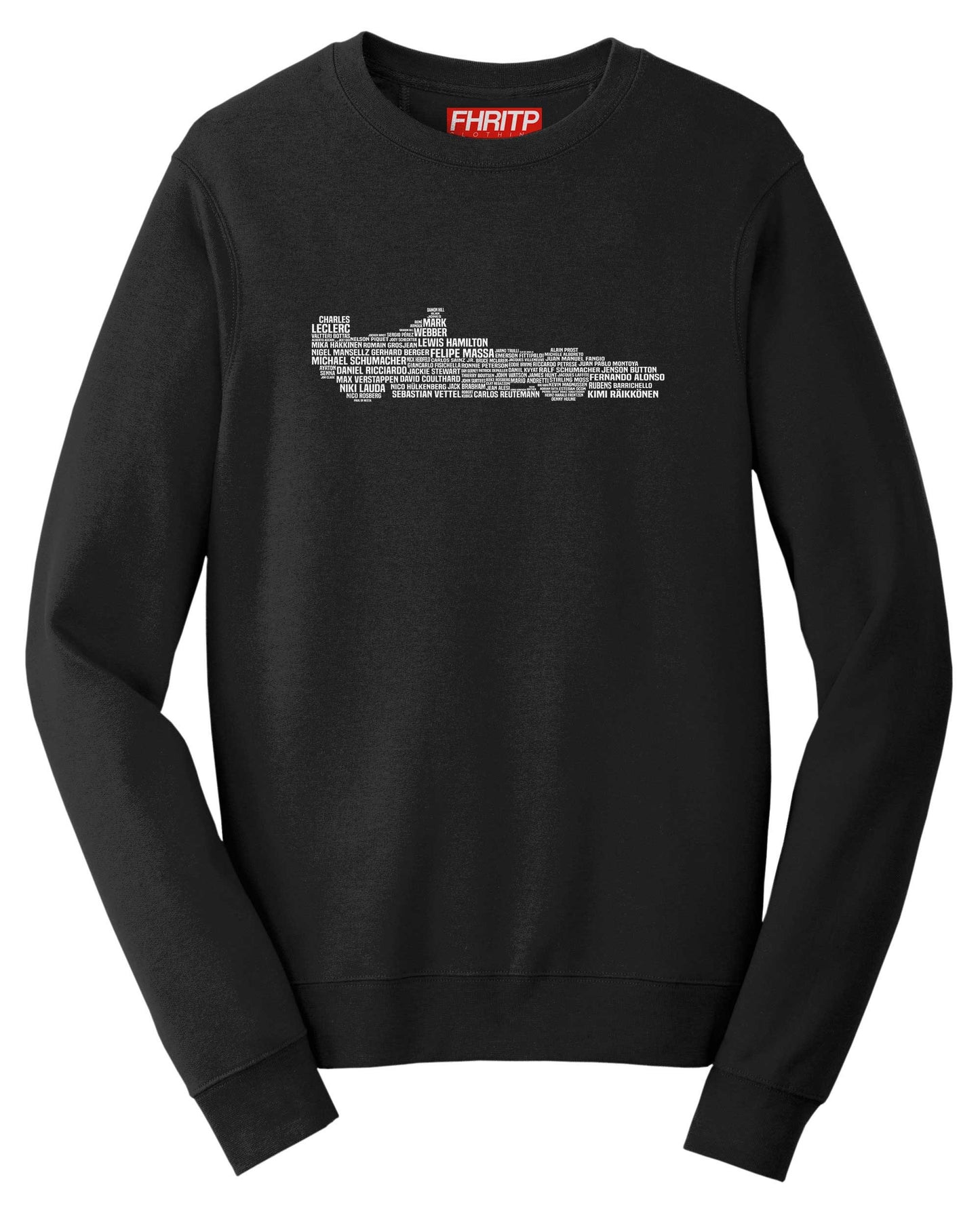 Racing Car Driver Legends Tribute Sweatshirt