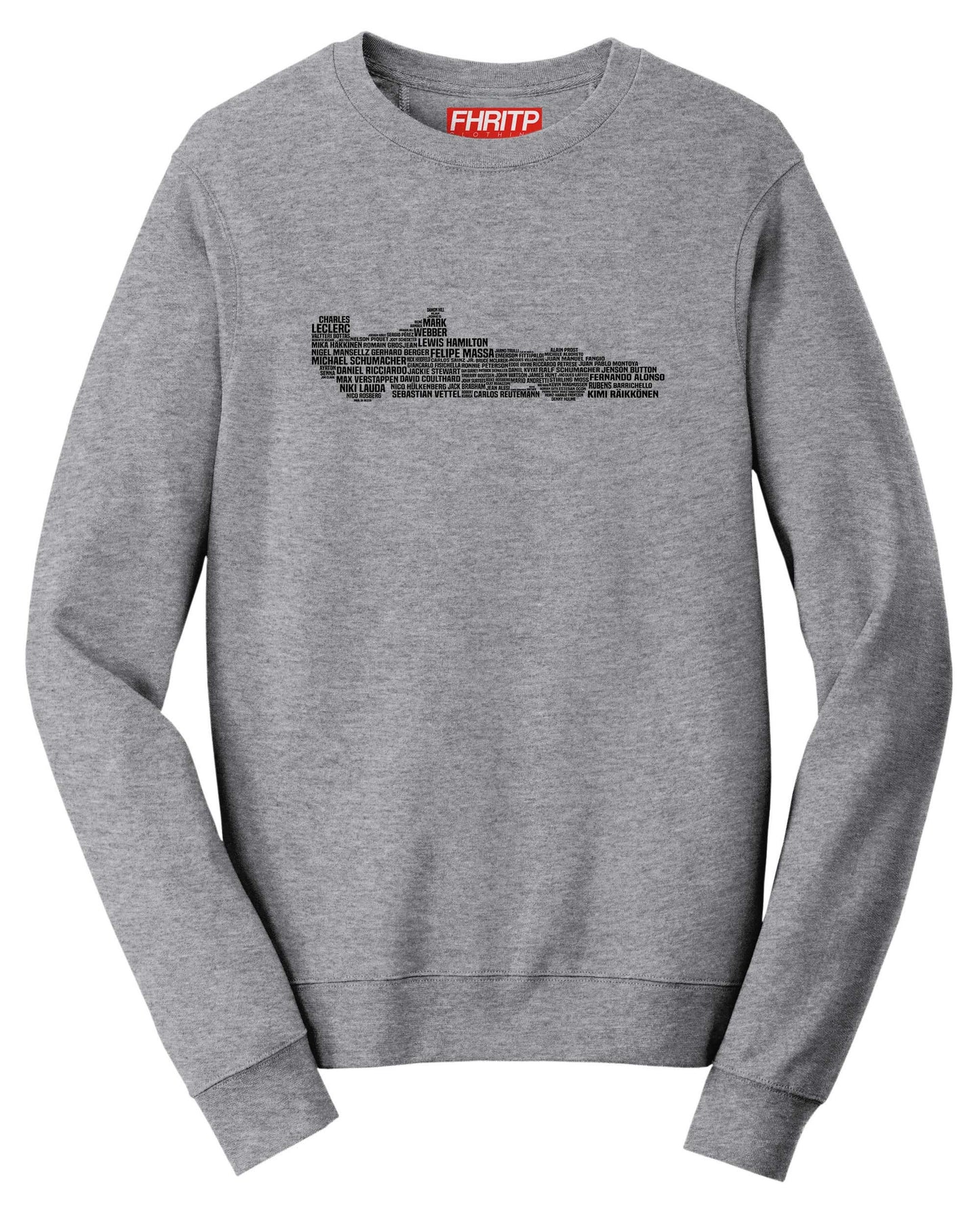 Racing Car Driver Legends Tribute Sweatshirt