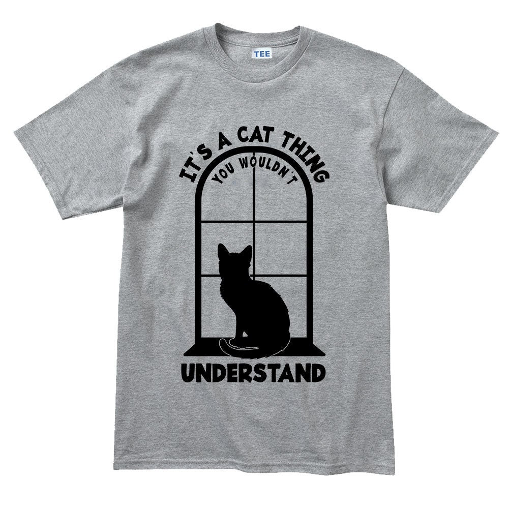 Mens It's A Cat Thing - Sitting On A Windowsill T shirt Tee Top T-shirt