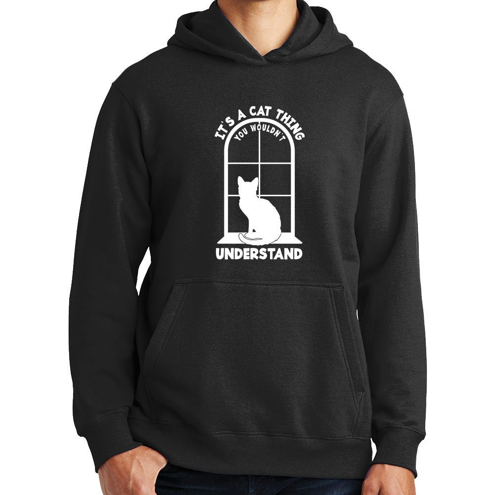 It's A Cat Thing - Sitting On A Windowsill Hoodie