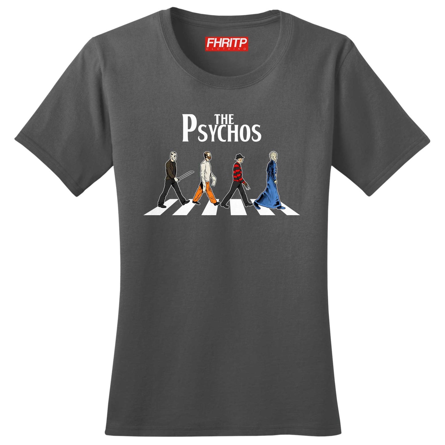 The Psychos Halloween Ladies T shirt - R952