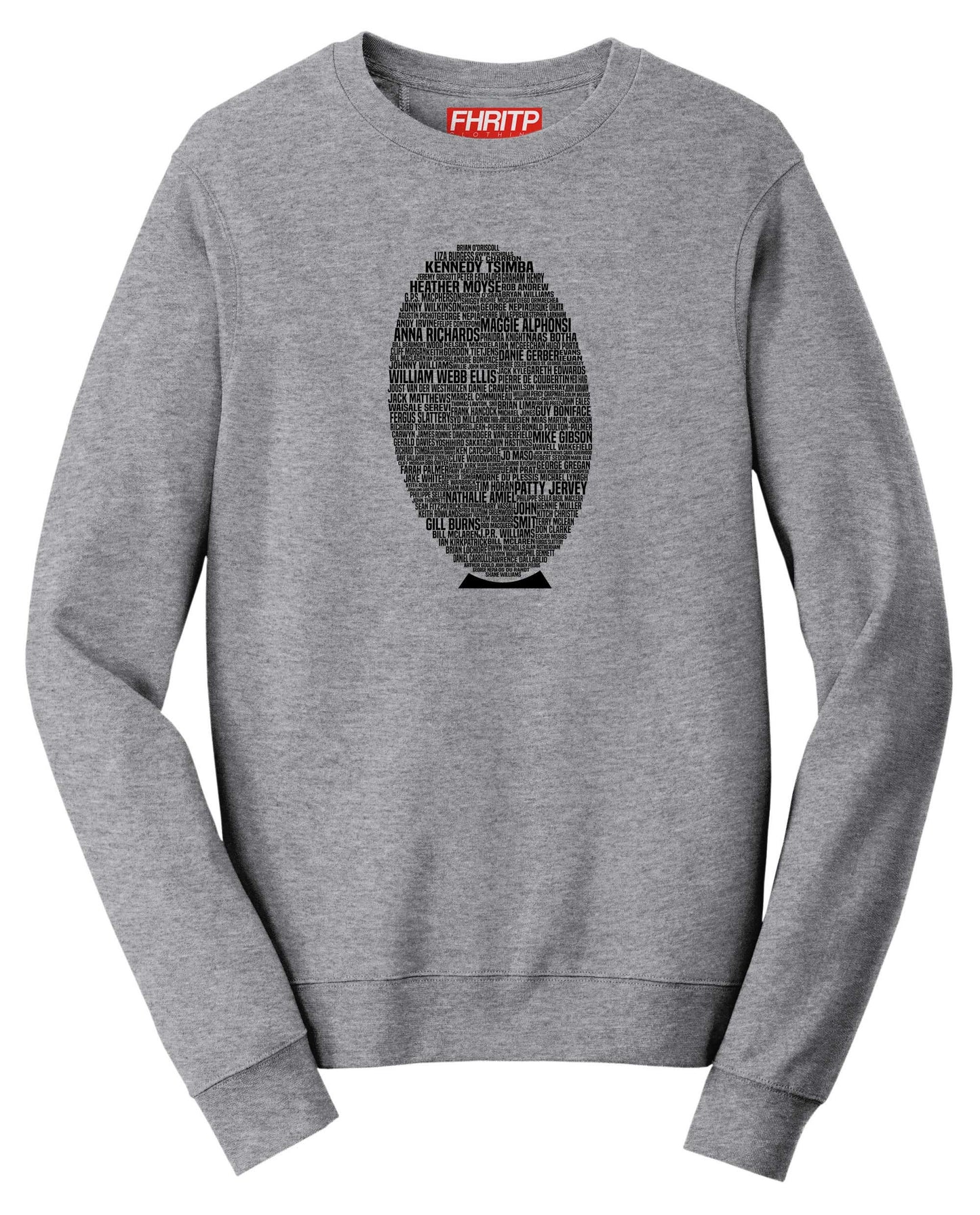 Rugby Player Legends Tribute Sweatshirt