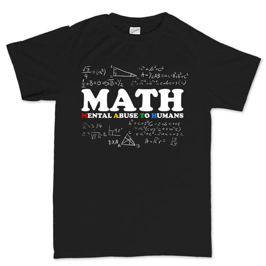 Mens MATH Definition Funny Spoof School T shirt Tee Top T-shirt