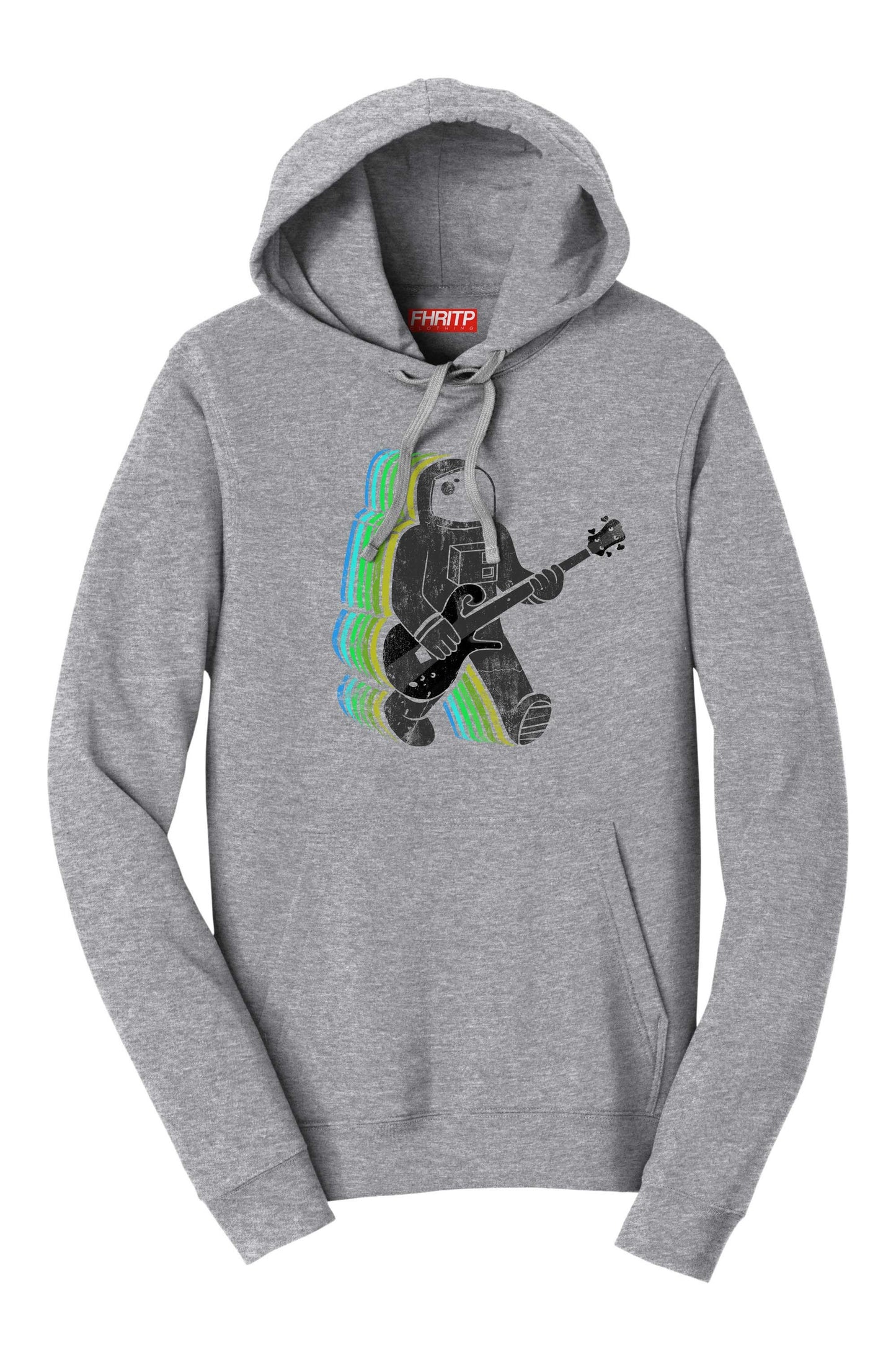 Rockalicious Bassist Funkalicious BASS Guitar Astronaut Funny Hoodie