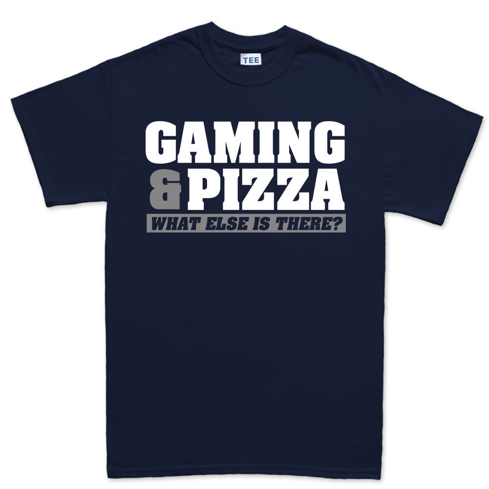 Gaming Shirt, Gaming and Pizza Gamer Video Game Funny T shirt Tee Top T-shirt