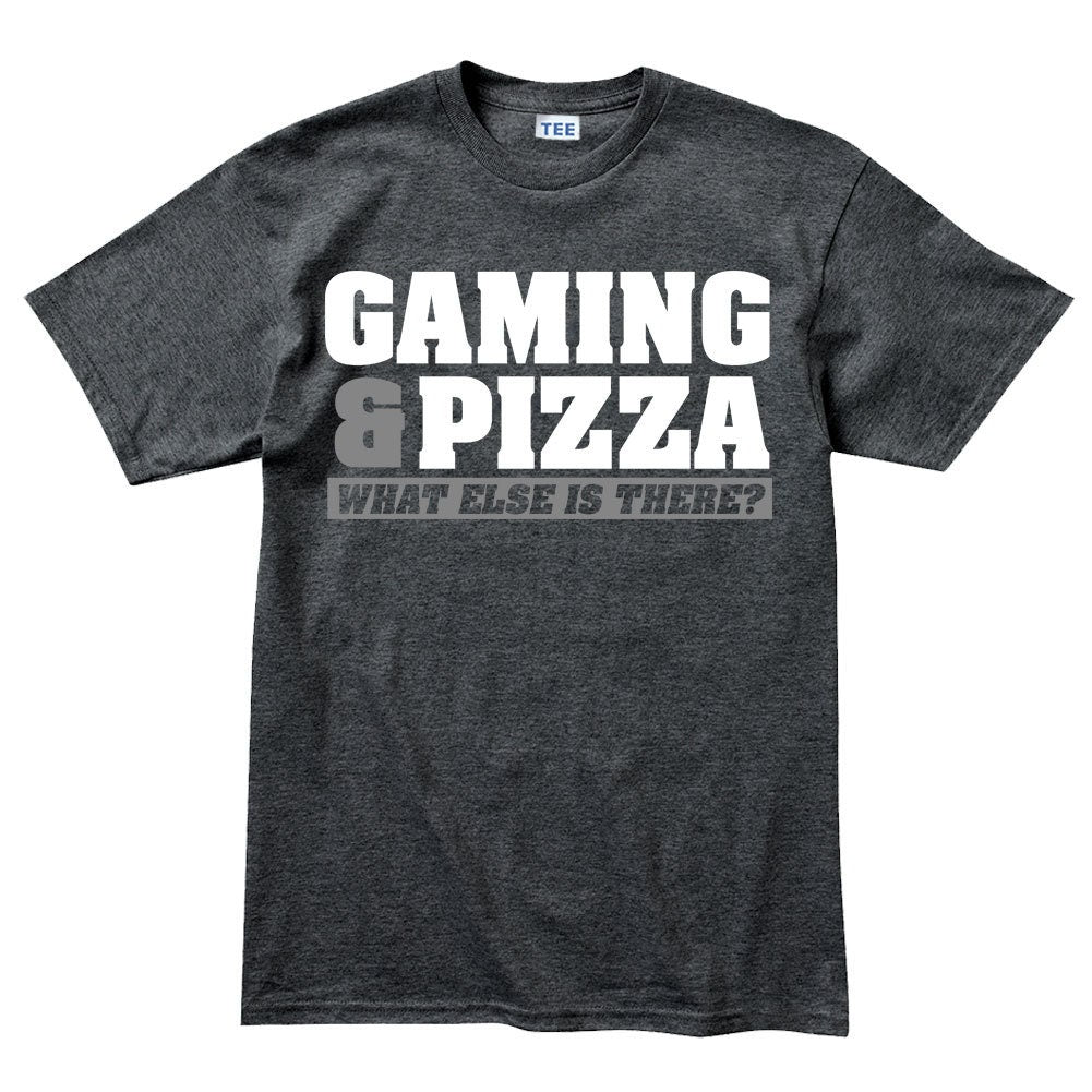 Gaming Shirt, Gaming and Pizza Gamer Video Game Funny T shirt Tee Top T-shirt