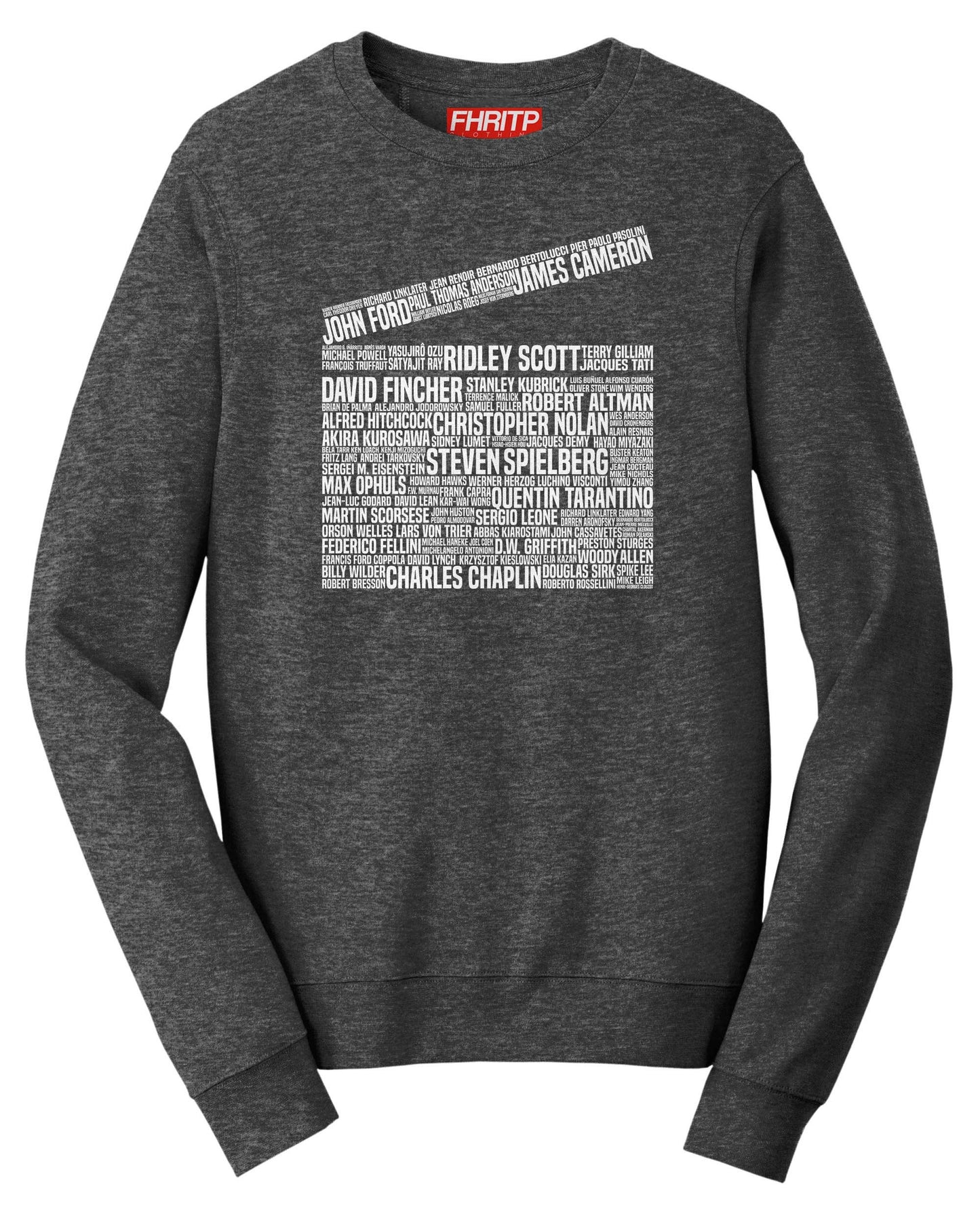 Movie Film Director Legends Clapperboard Tribute Sweatshirt