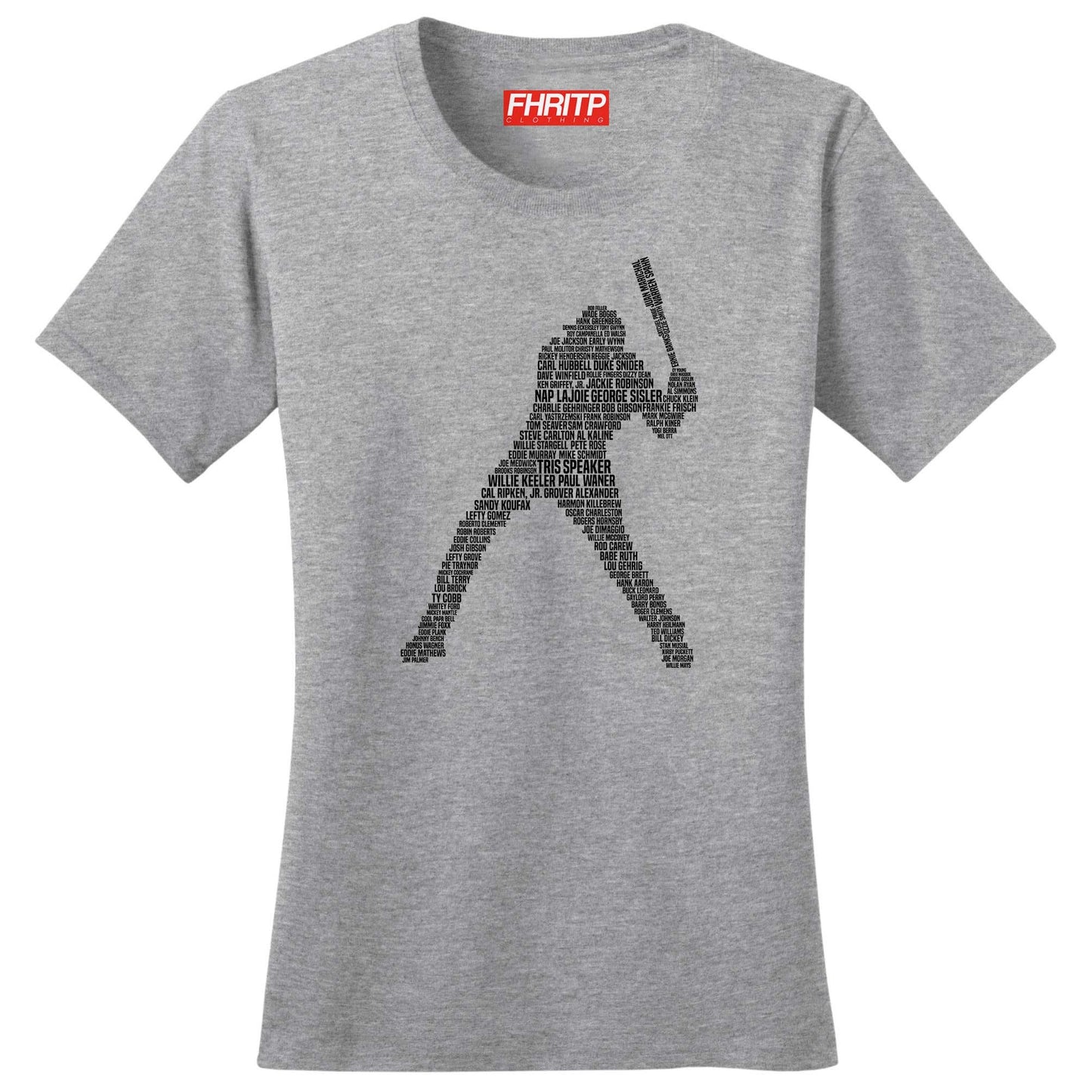 Ladies Baseball Player Legends Pitcher Catcher Tribute T shirt Tee Top T-shirt