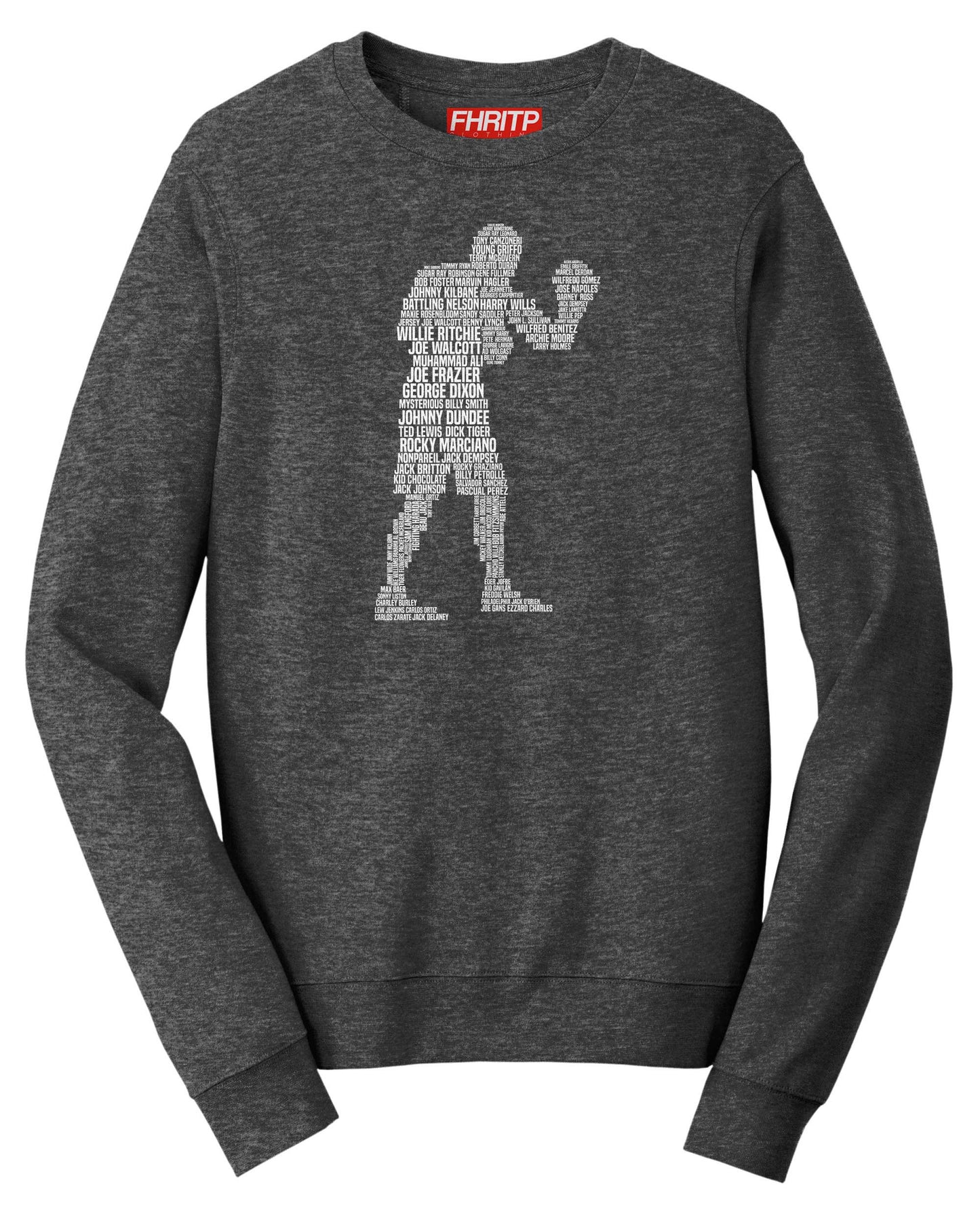 Boxing Legends Fighter champion Tribute Sweatshirt