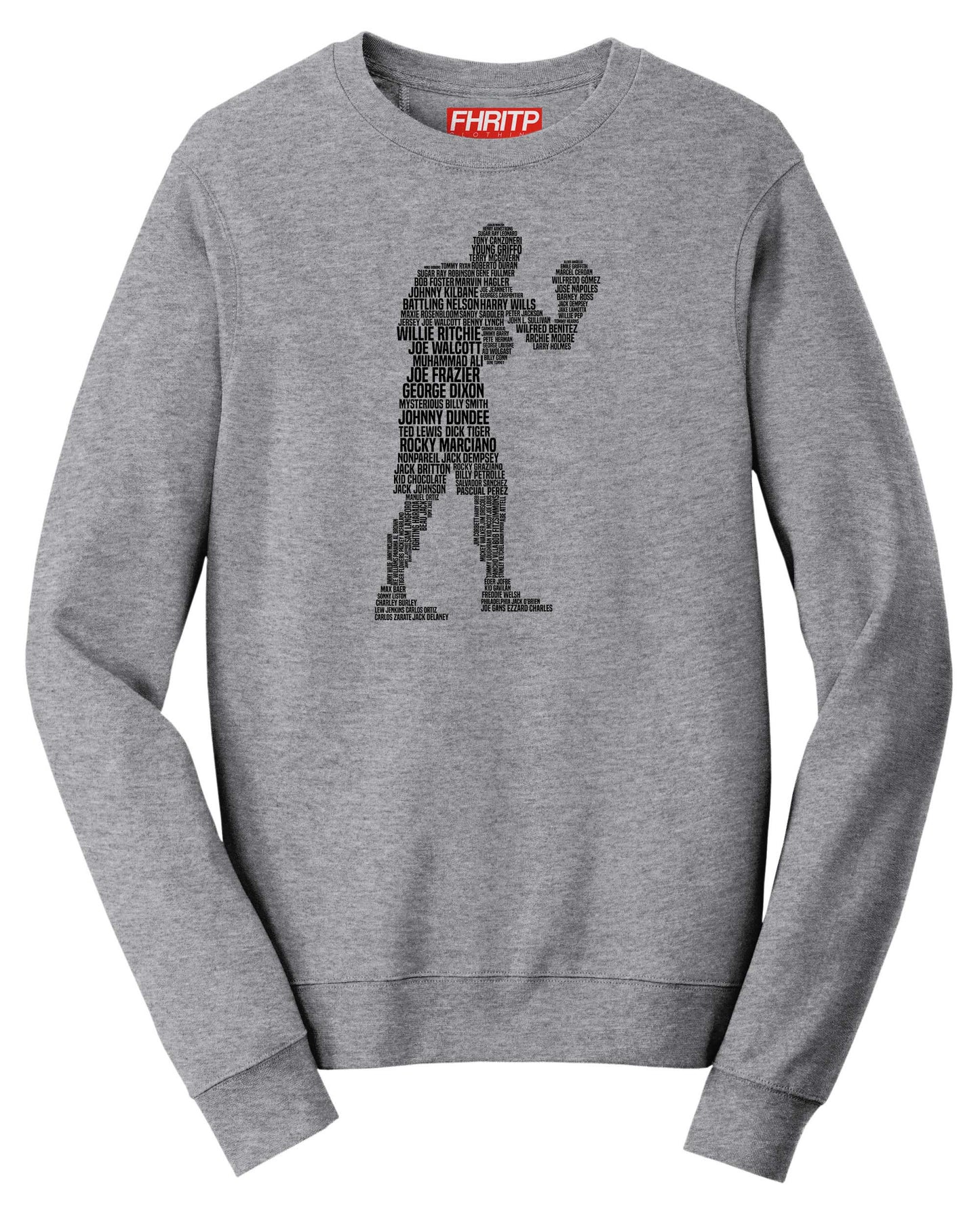 Boxing Legends Fighter champion Tribute Sweatshirt