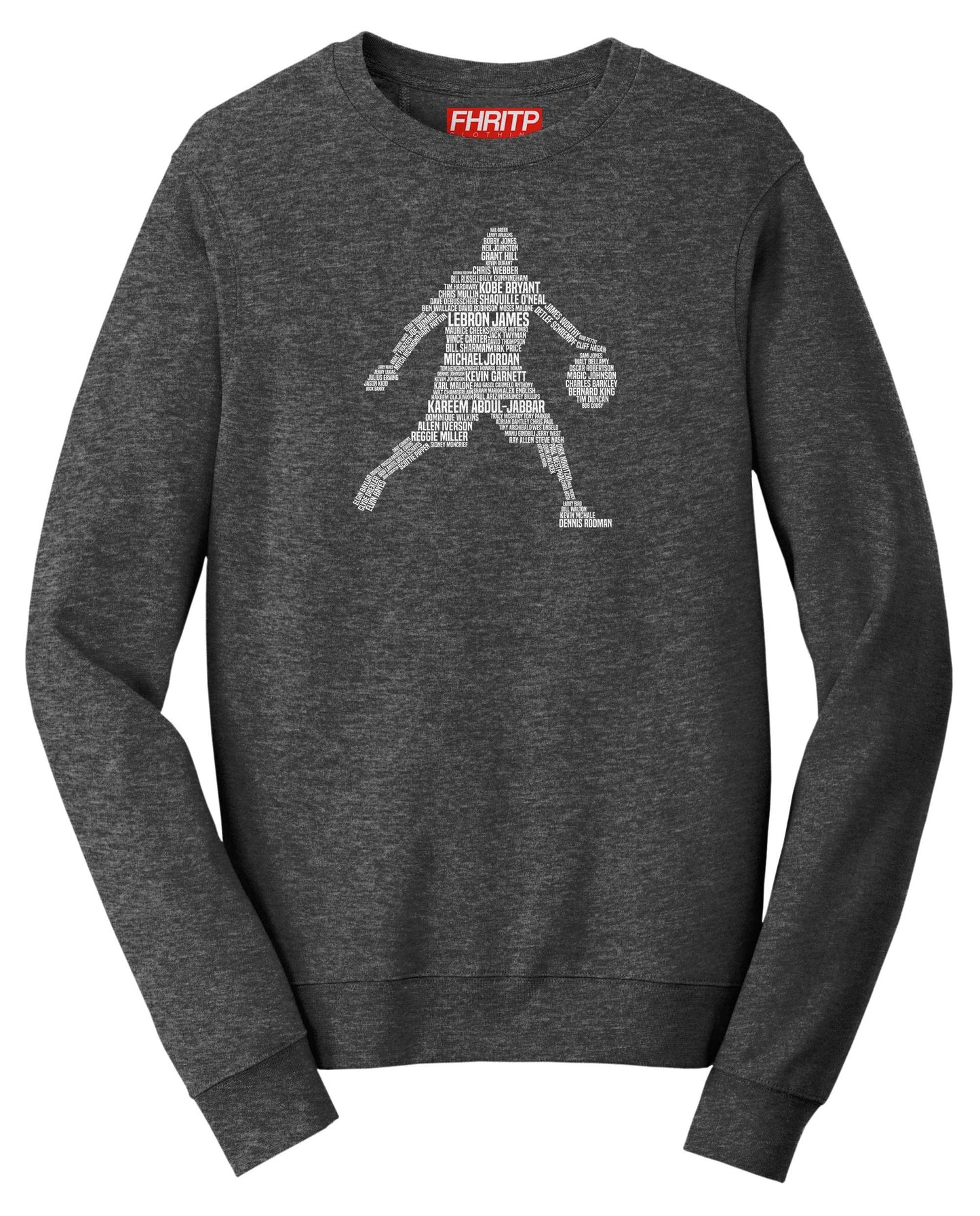 Basketball Player Legends Tribute Sweatshirt