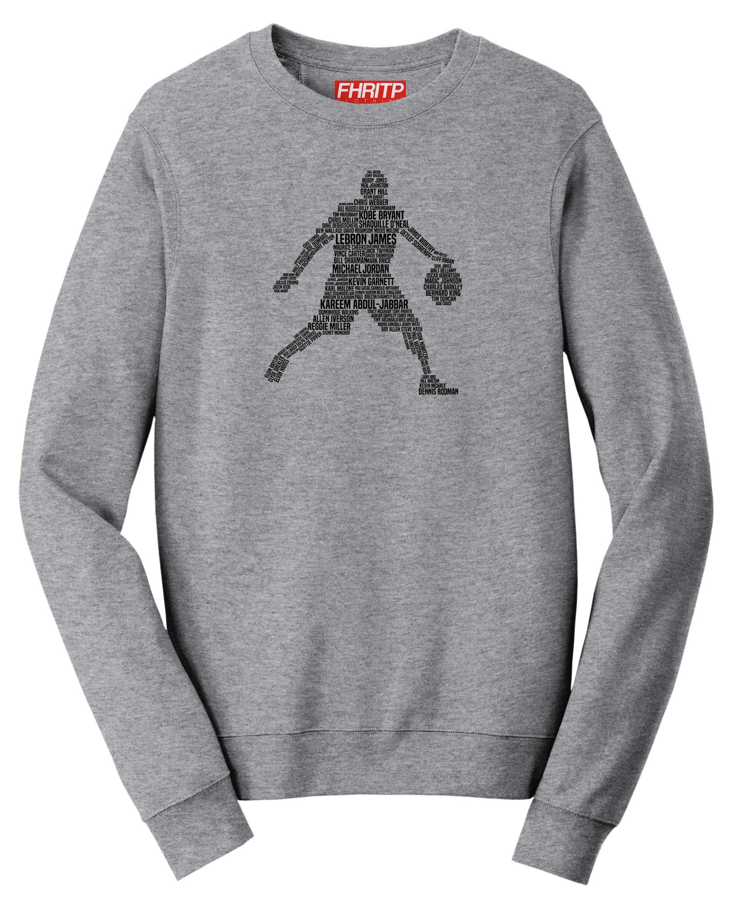 Basketball Player Legends Tribute Sweatshirt