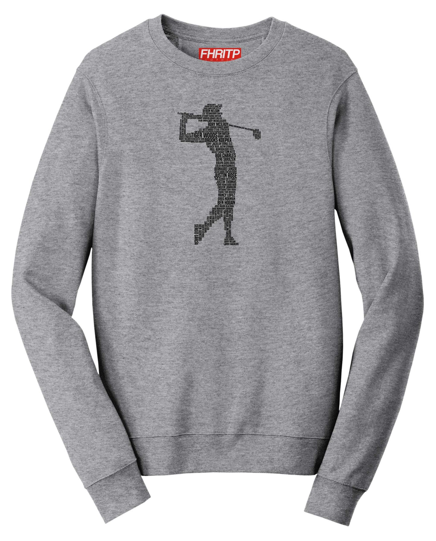 Golf Golfing Golfer Legends Tribute Sweatshirt