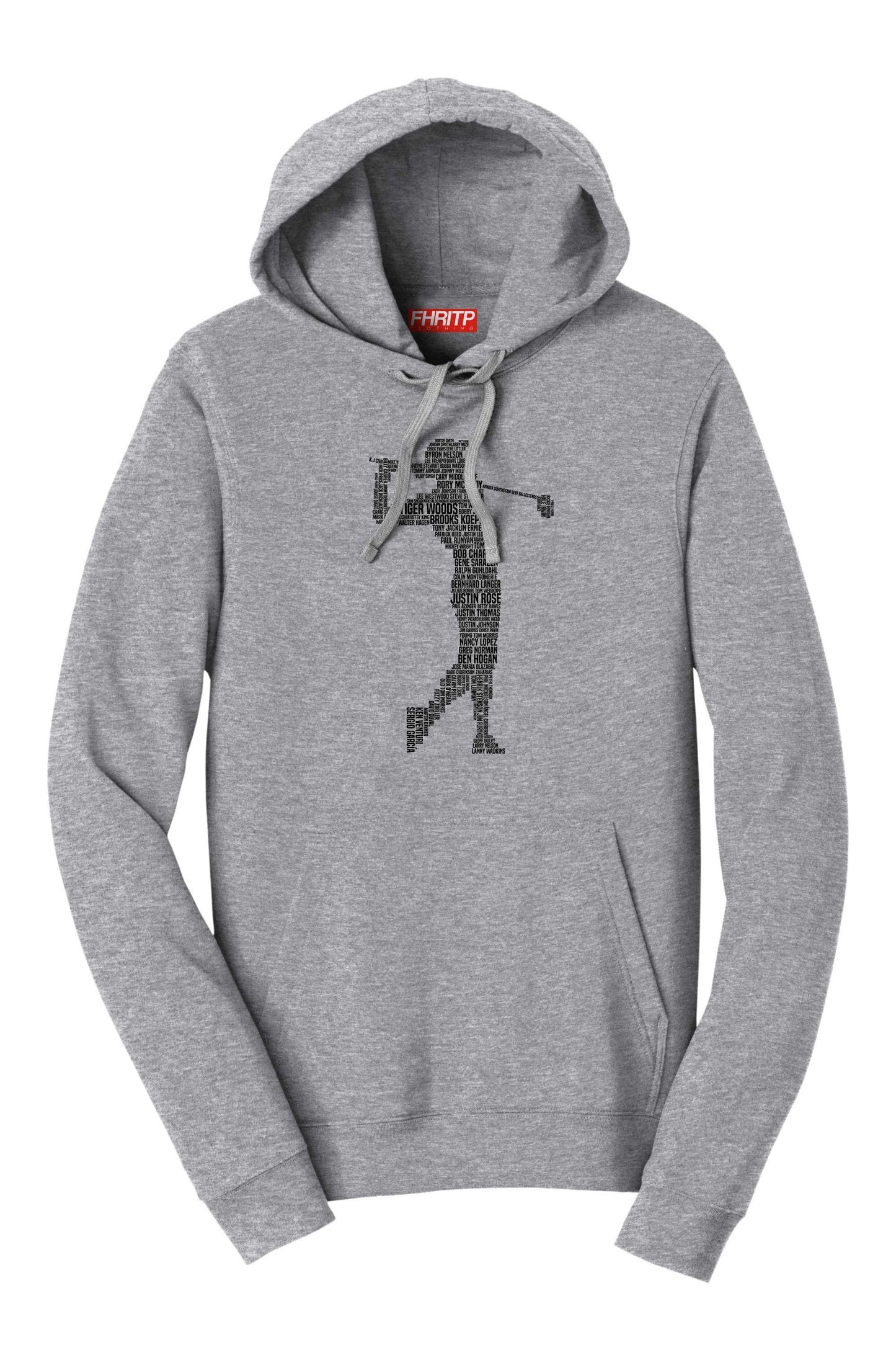 Golf Golfing Golfer Legends Tribute Hoodie