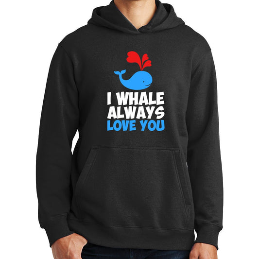 I Whale Always Love You Funny Valentine Hoodie