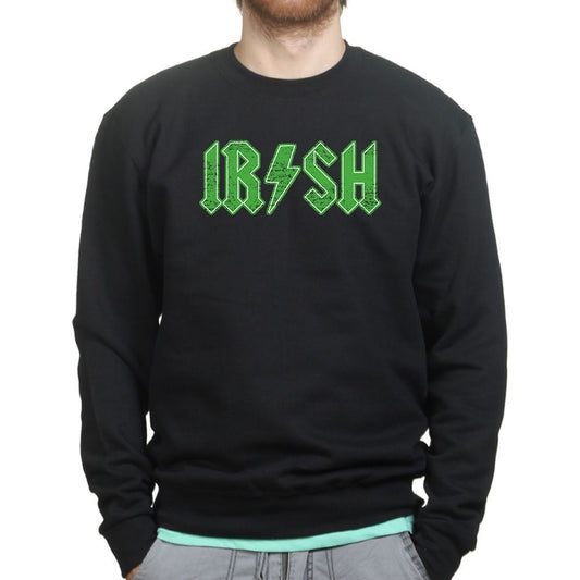 Irish Rock - St. Patrick's Day (Paddy) Ireland Spoof Funny Sweatshirt