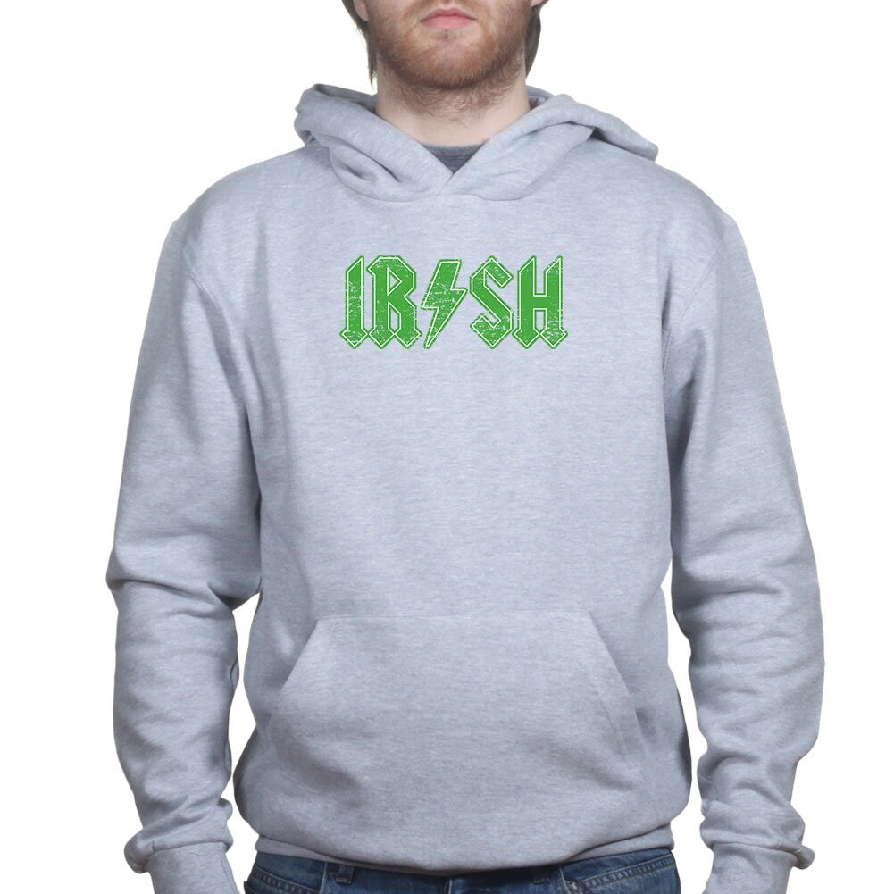 Irish Rock - St. Patrick's Day (Paddy) Ireland Spoof Funny Hoodie