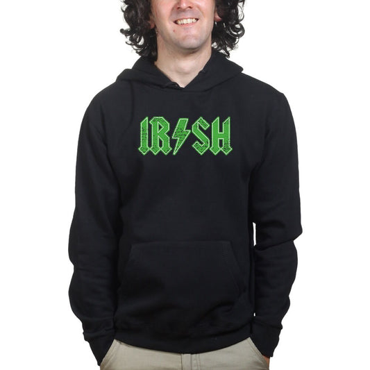 Irish Rock - St. Patrick's Day (Paddy) Ireland Spoof Funny Hoodie