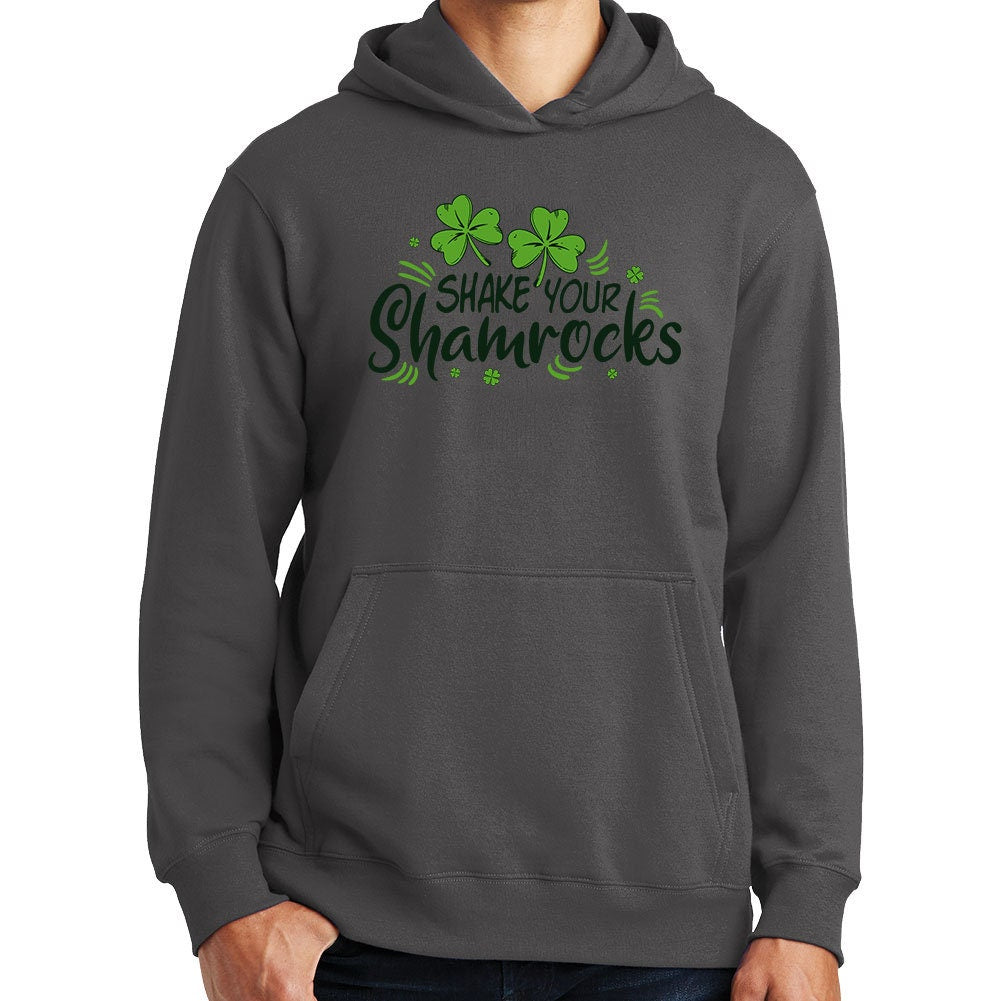 Shake Your Shamrocks St Patricks Paddys Day Irish Funny Hoodie