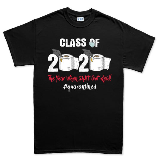 Mens Class of 2020 Quarantine T-shirt