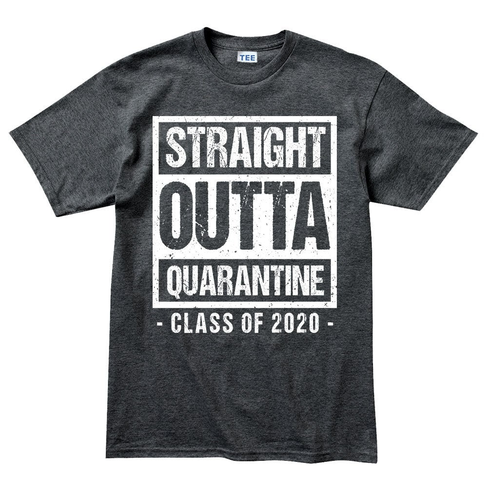 Mens Straight Outta Quarantine T-shirt