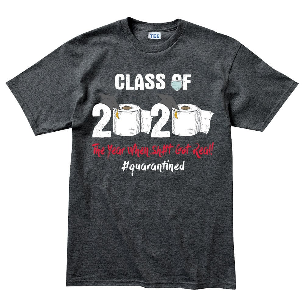 Mens Class of 2020 Quarantine T-shirt