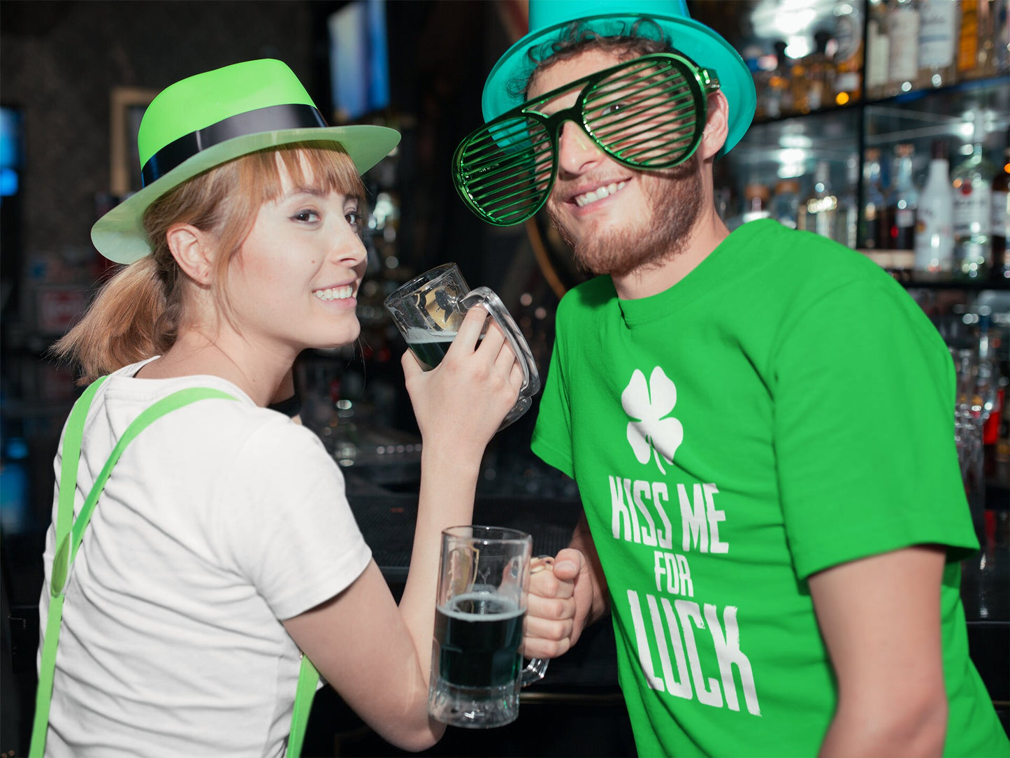 Kiss Me Irish T-Shirt, Lucky Shamrock Paddy Outfit, Hot Kiss Saint Patrick Shirt, St Paddy’s Day Four Leaf Tee, Celebrate Lucky Saint Shirt