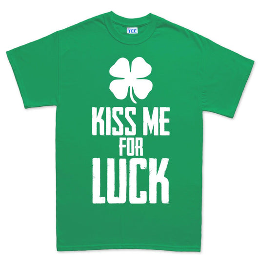 Kiss Me Irish T-Shirt, Lucky Shamrock Paddy Outfit, Hot Kiss Saint Patrick Shirt, St Paddy’s Day Four Leaf Tee, Celebrate Lucky Saint Shirt