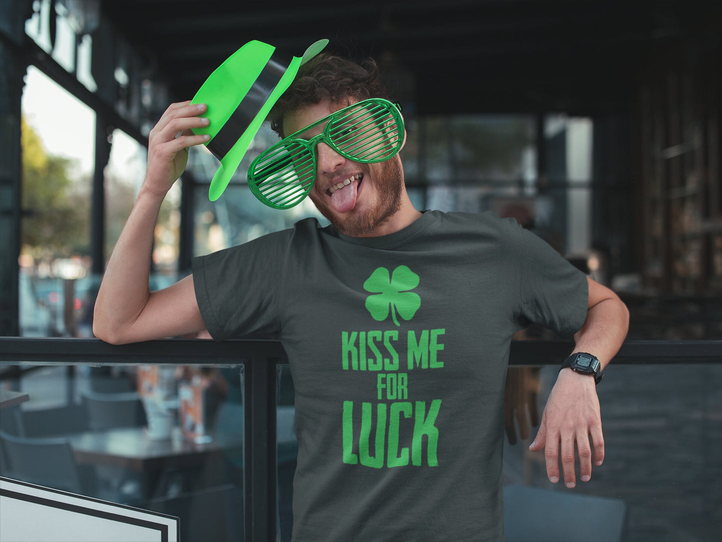 Kiss Me Irish T-Shirt, Lucky Shamrock Paddy Outfit, Hot Kiss Saint Patrick Shirt, St Paddy’s Day Four Leaf Tee, Celebrate Lucky Saint Shirt