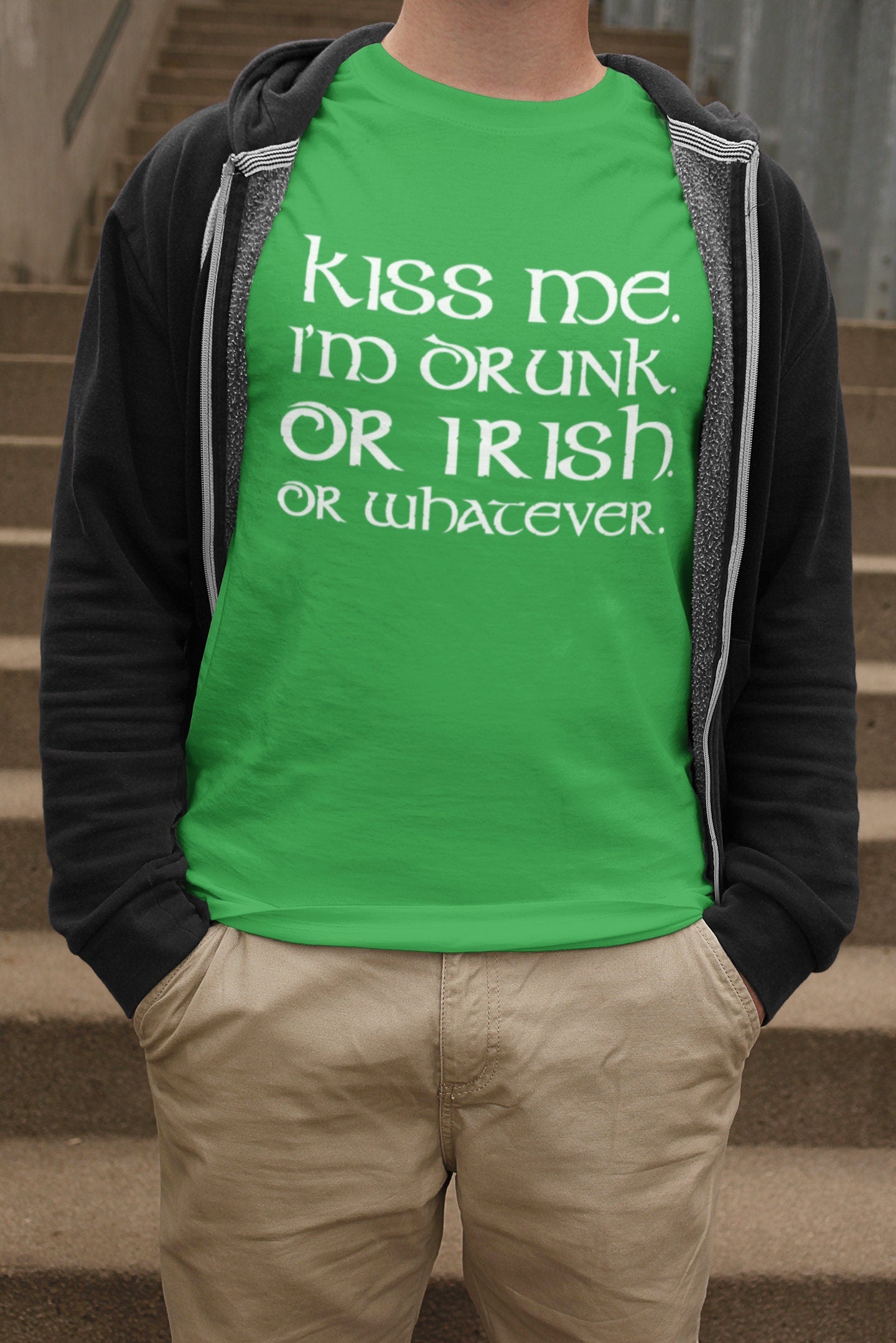 Kiss Me Irish Shirt, I Am Drunker T-Shirt, Romantic Saint Patrick Clover Paddy Day Shirt, Lucky Shamrock Saint Tee, Close Patrick Shirt